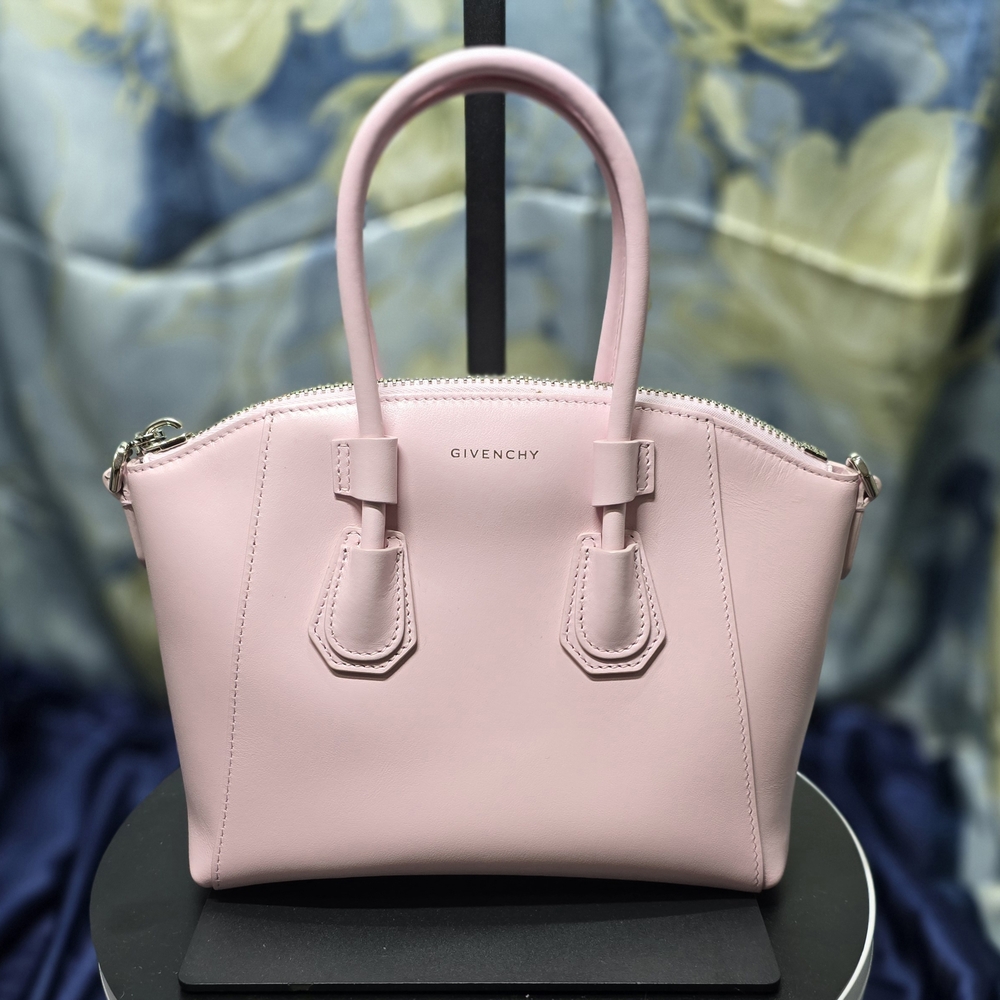 Givenchy Mini Antigona Sport Bag In Blossom Pink-Full Inclusion-NWT